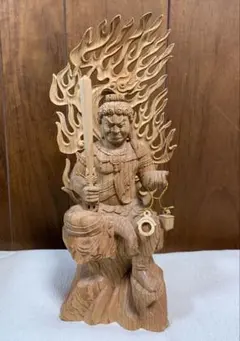 最終値下げ【約36cm】獅子舞 獅子頭 木彫 神楽 厄除け 魔除け 2025年