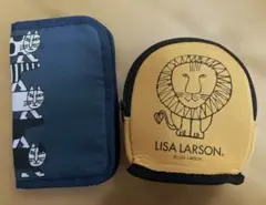 LISA LARSON 猫デザインポーチ 　　　　ライオンデザインポーチ