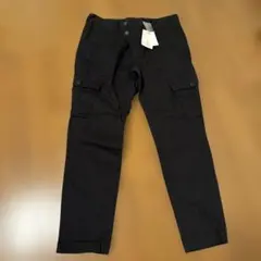 ストレッチブラックカーゴパンツ Mサイズ