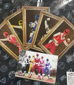 マスクマン　ビジュアルカード　全スーパー戦隊展　ポストカードサイズ