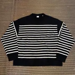 美品 NOMA t.d. Damage Stripe Sweater ウール - メルカリ
