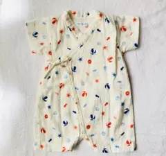 美品】 MIKIHOUSE 甚平 ロンパース 金魚柄 ベビー M70-80 - メルカリ