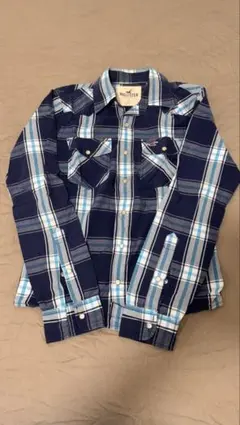 ホリスター　長袖チェックシャツ