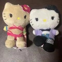 即日発送　ハローキティ XOXOギャル マスコット 2種セット