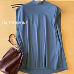 極美品　ロートレアモン la.fフレンチスリーブブラウス 洗えるのサムネイル
