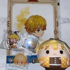 鬼滅の刃 我妻善逸 ぬいぐるみ アクリルスタンド ラバーストラップ