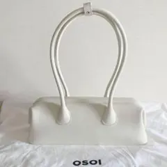 OSOI オソイ　BOAT WIDE BAG ホワイト 国内正規品　極美品