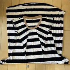 ユニクロボーダーワンピース