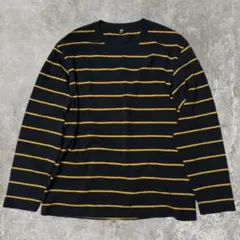 00s old uniqlo ボーダーロンT y2k cityboy レアカラー - メルカリ