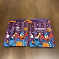ユニバ ショルダーポーチ エルモ クッキーモンスター セサミストリート USJのサムネイル