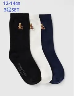 『新品』babyGap ブラナンベア クルーソックス 3足SET 12-14㎝