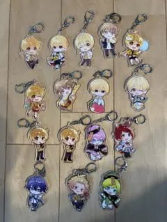 すとぷり、アンプタックカラーズ、めておら、騎士X キーホルダー 16個セット