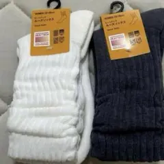 ユニクロ　ヒートテック　ルーズソックス