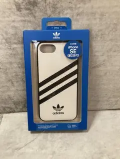アディダス iPhone8 SE2 ケース ホワイト　トレフォイル se3 新品