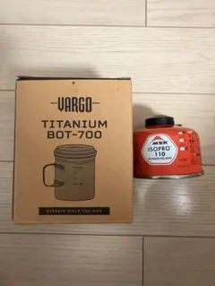 VARGO TITANIUM BOT-700 MSR ISOPRO110 セット VARGO TITANIUM BOT-700 MSR ISOPRO110 セット - メルカリ