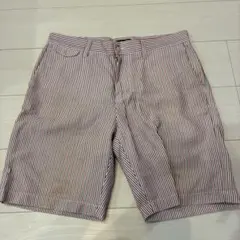 XLARGE y2k 平成 ストライプ柄 シアサッカー ショートパンツのサムネイル