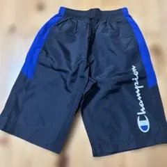 Champion ハーフパンツ 黒/青150サイズ