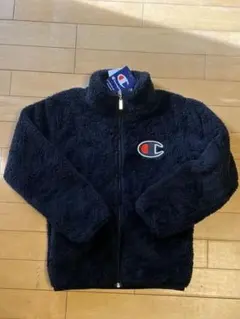 Champion フリースジャケット ネイビー　140 黒　新品未使用　タグ付き