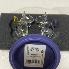 新品未使用SWAROVSKIスワロフスキー犬ココクリスタル貴重な廃盤商品