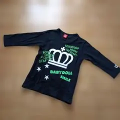 BABYDOLL ロンT 140 黒