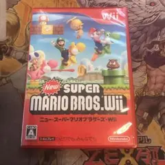 ニュースーパーマリオブラザーズwii wii ソフト　d1