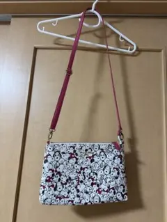 サマンサタバサ スヌーピー柄ショルダーバッグ
