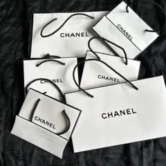 CHANEL ショップ袋 6枚セット