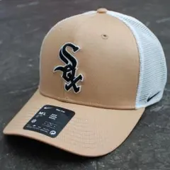 海外モデル NIKE WHITE SOX ホワイトソックス メッシュキャップ