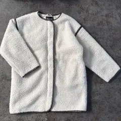 【devirock】洗えるパイピングボアコート 130