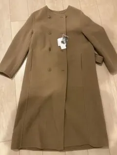 ロングコート ブラウン