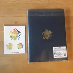 嵐 嵐學 ステッカー＆カラフル5色ノート セット