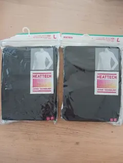 ヒートテック クルーネックT(長袖) L 2枚セット