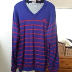 adidas メンズゴルフVネックセーター O/XG