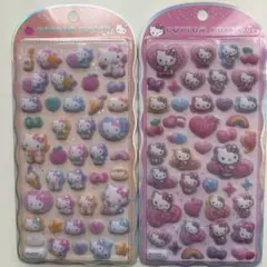 【正規品】コットンパフィー ハローキティセット売り