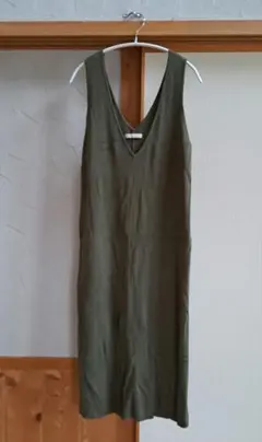 ショコラフィネローブ　ノースリーブワンピース