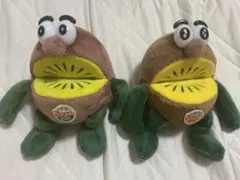 비매품 キウイブラザーズ ぬいぐるみ 小セット