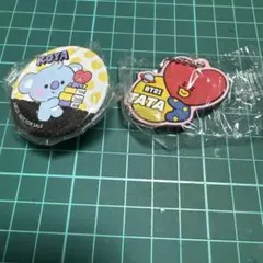 BT21 KOYA 缶バッジ TATA キーホルダー セットのサムネイル