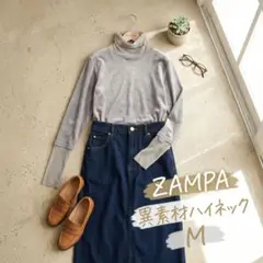 ZAMPA グレー 長袖 トップス 40cm肩幅　Mサイズ