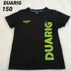 DUARIG Tシャツ ブラック×ライムグリーンのサムネイル