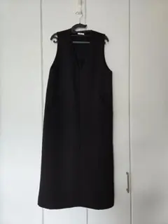 CLASSICAL ELF ノースリーブ ロングワンピース ブラック