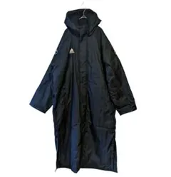 adidas アディダス ブラック ロング ベンチコート 裏ボア Mサイズ