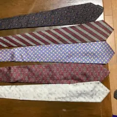 ネクタイ 5本セット ヨーロッパブランド品　ランバン　ダンヒル　ダフィネ