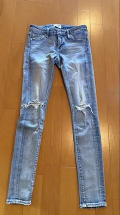 キ*坊様 GYDA スキニーデニム ライトブルー