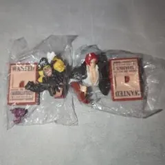 ワンピース チョコサプ シャンクス 黒ひげ ティーチ 2種 フィギュア