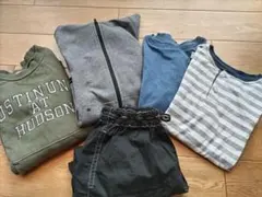 140,150　男の子　秋冬物5点セット　まとめ売り