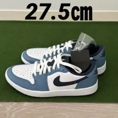 Nike エア ジョーダン 1 LOW G ブルー 27.5cm