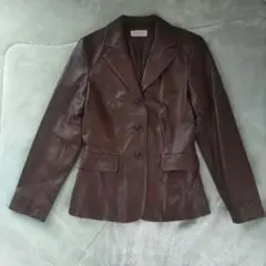 PAUGHTY 本皮　レザージャケット