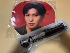 Snow Man ペンライト 目黒蓮うちわ