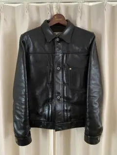 Y'2 LEATHER ANILINE HORSE 大戦モデルGジャンのサムネイル