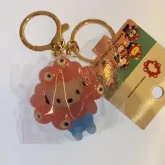 大阪関西万博 サンリオミャクミャク ポチャッコ クリアキーホルダー